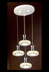 Đèn Thả Thủy Tinh CTT-3041-4